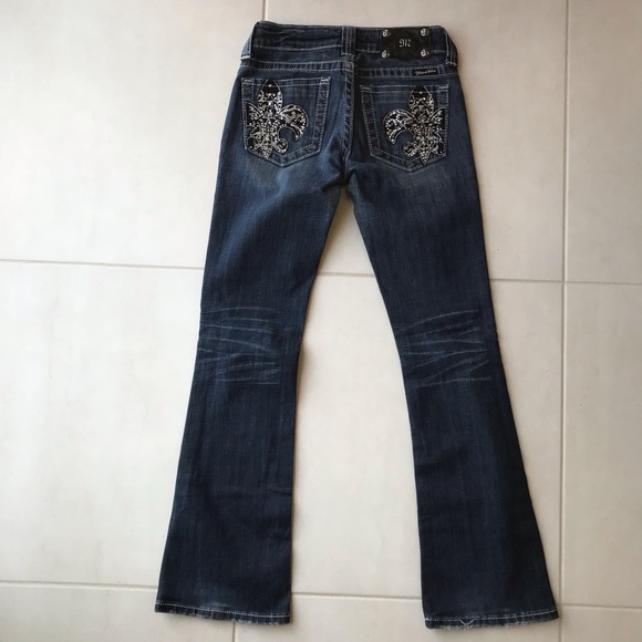 Miss Me Cotton Stretch Denim Jeans JP5005-6R J38 - Picture 7 of 8